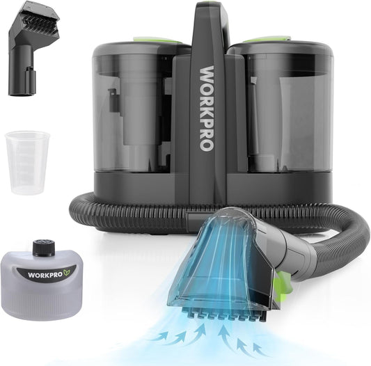 Carpet and Upholstery Cleaner, Portable Spot Cleaner 450W Lightweight Handheld Deep Cleaner Machine for Pet Stains,Rug, Mattress, Car Seat and Curtain