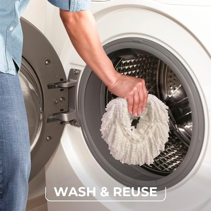 Microfiber Spin Mop, Bucket Floor Cleaning System