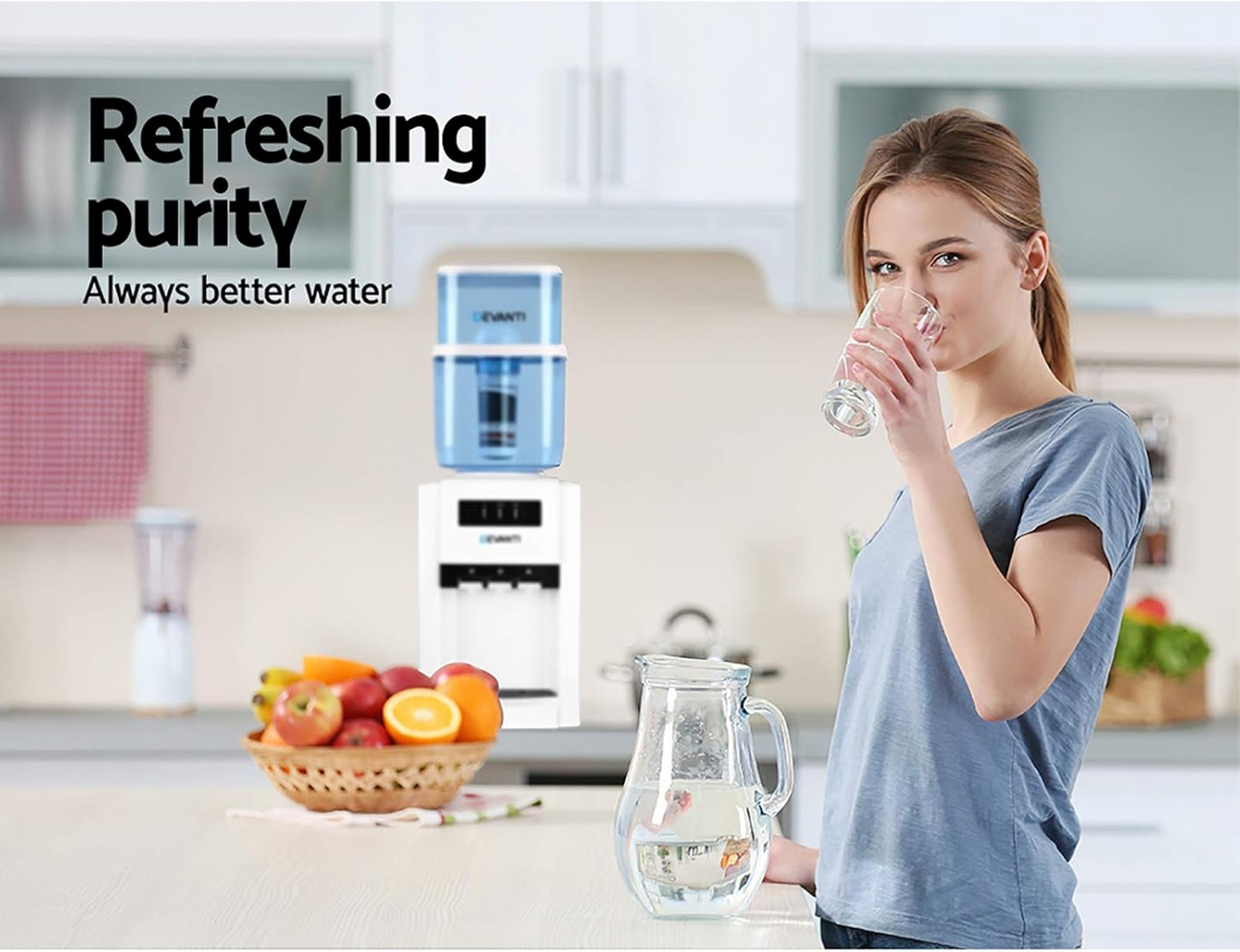 Devanti Water Dispenser Set of 3x Filter
