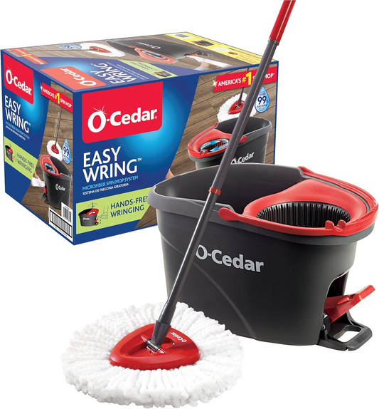 Microfiber Spin Mop, Bucket Floor Cleaning System