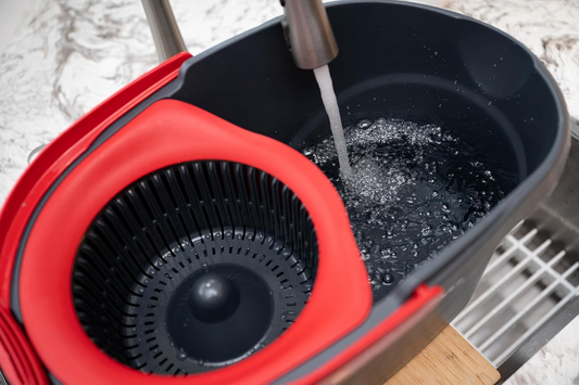 Microfiber Spin Mop, Bucket Floor Cleaning System