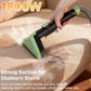 1800W Carpet and Upholstery Cleaner, Stain and Spot Remover with 17Kpa Suction, Self-Cleaning Function, 4 Cleaning Tools, Deep Cleaning for Pet Messes, Carpets, Rugs, Couch & Car, Green