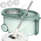 Spin Mop with Basket - System Stainless Steel 360°