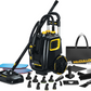 McCulloch MC1385 Deluxe Canister Steam Cleaner – 120-Min Steam