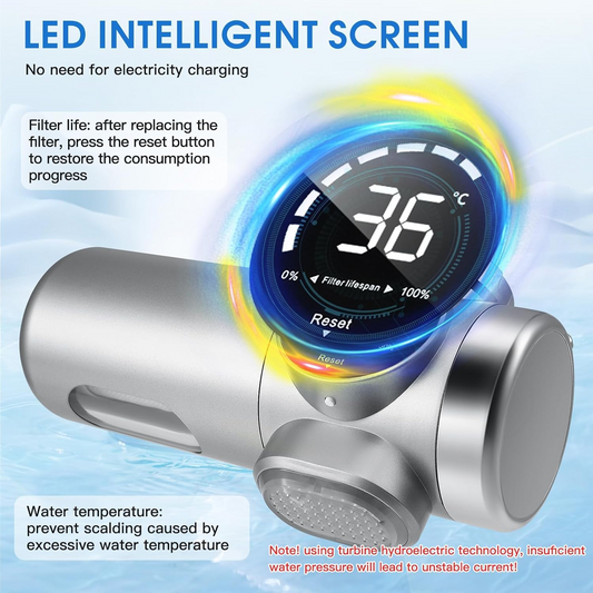 Forubar UV Faucet Water Filter, Smart Purifier | NSF-Certified Lead