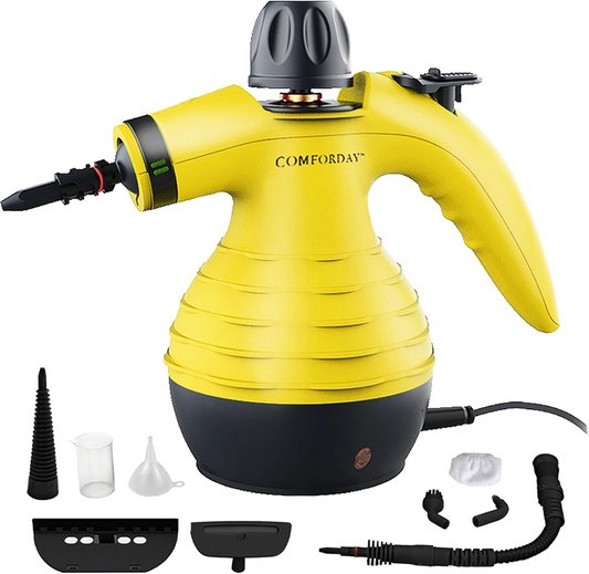 Comforday Multi-Purpose Handheld Pressurized Steam Cleaner
