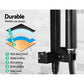 Cefito 8'' Rain Shower Head Set Handheld Square High Pressure Mixer Tap Black