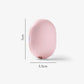 2 Pcs Pink Portable Mini Toothbrush Sanitizer - Compact Travel UV-C Sterilizer for Home and Travel Use