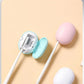 2 Pcs Pink Portable Mini Toothbrush Sanitizer - Compact Travel UV-C Sterilizer for Home and Travel Use
