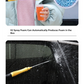 Yellow and Black Rotating Car Washing Brush with Foam Sprayer, High-Pressure Cleaning Tool, 5m Hose Kit for Convenient Vehicle Cleaning
