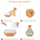 Blue Crack 500ml Wood-Grain Essential Oil Aroma Diffuser with Lattice Design and Humidifier