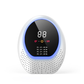White Rechargeable Ozone & UV-C Air Purifier with Remote - Portable Odor Eliminator for Home, Pets & Closets