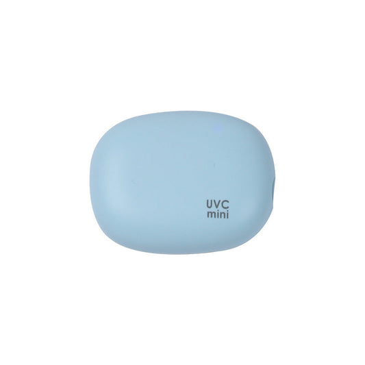 Portable UVC Toothbrush Sterilizer Case - 5-Minute Automatic Sanitizer, USB-C Rechargeable(blue)