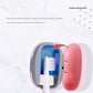 Portable UVC Toothbrush Sterilizer Case - 5-Minute Automatic Sanitizer, USB-C Rechargeable(pink)