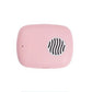 Portable UVC Toothbrush Sterilizer Case with Drying Fan - USB-C Rechargeable, 5-Minute Fast Disinfection(pink)