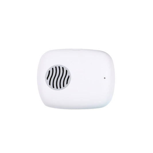 Portable UVC Toothbrush Sterilizer Case with Drying Fan - USB-C Rechargeable, 5-Minute Fast Disinfection(white)