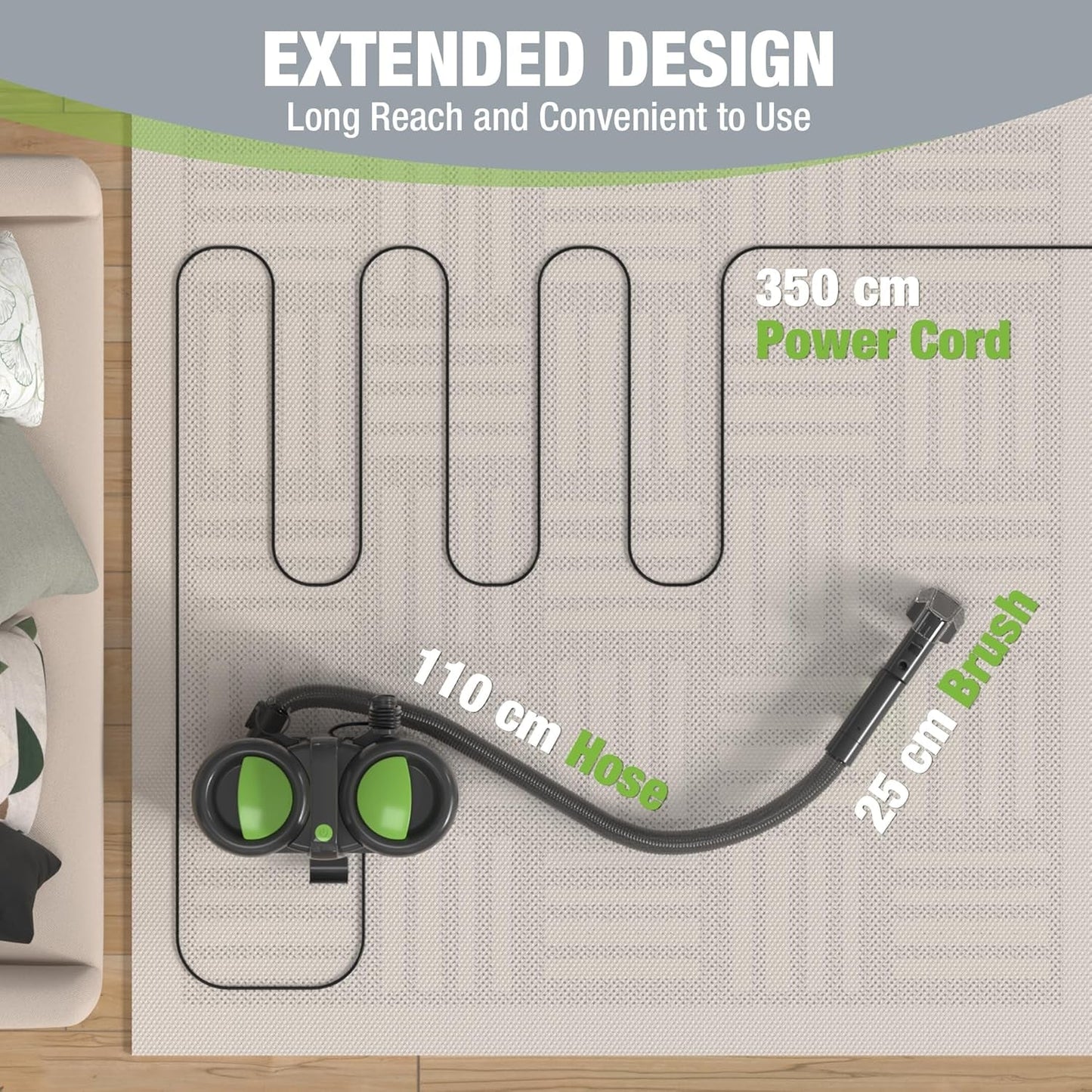 Carpet and Upholstery Cleaner, Portable Spot Cleaner 450W Lightweight Handheld Deep Cleaner Machine for Pet Stains,Rug, Mattress, Car Seat and Curtain