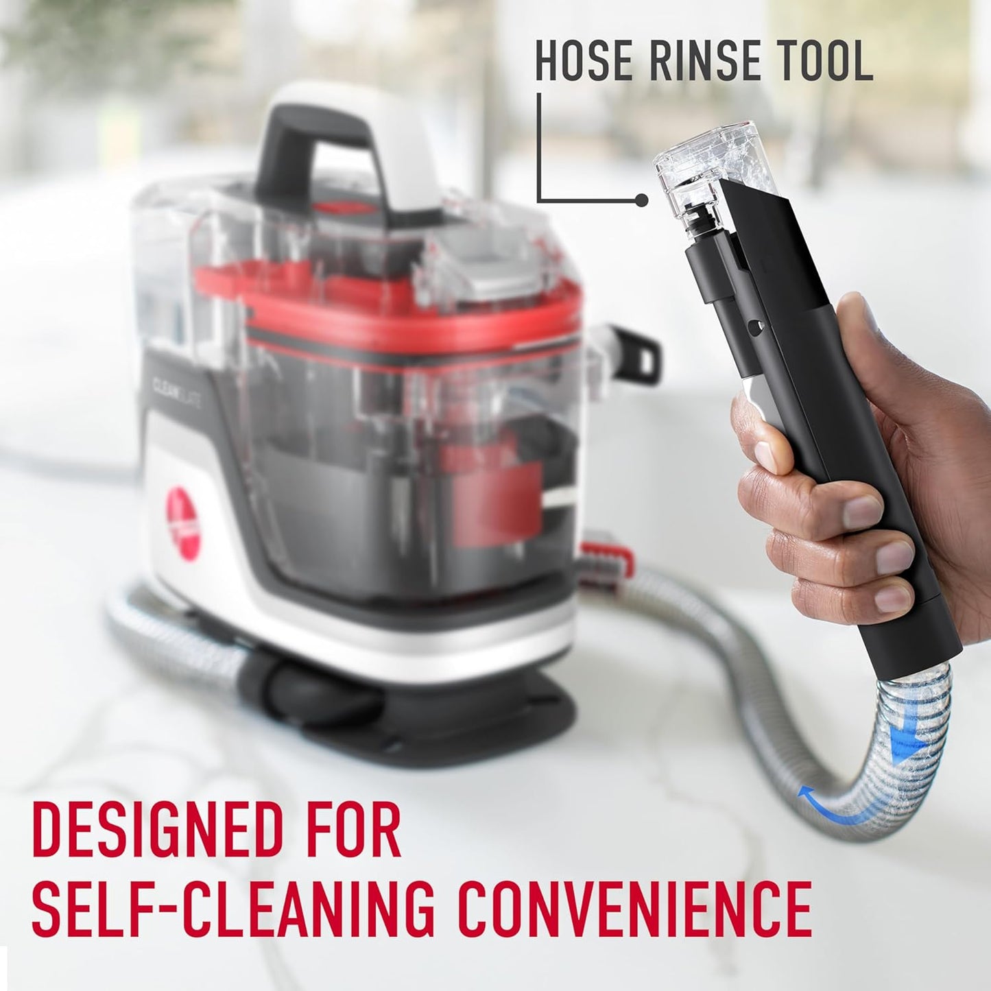 Hoover CleanSlate Spot Cleaner, Powerful Portable Carpet and Upholstery Washer